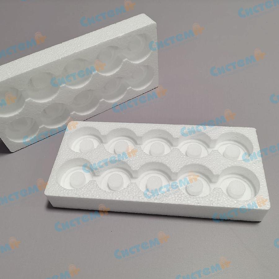 Ложемент из пенопласта для мелких изделий Ложемент из пенопласта для мелких изделий